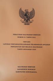 Laporan Pertanggungjawaban Tahun 2020